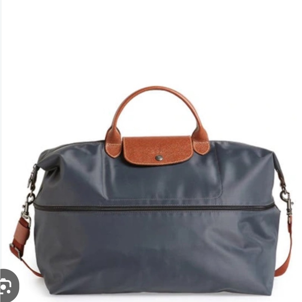 Longchamp LE PLIAGE ORIGINAL TRAVEL BAG EXPANDABLE grey $305
